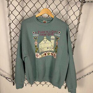 Women's Green Sweatshirt